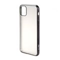 Чехол силиконовый FaisON для APPLE iPhone XI Pro, Stylish, тонкий, прозрачный, глянцевый, цвет: чёрный-1