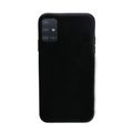 Чехол силиконовый FaisON для SAMSUNG Galaxy A71, Soft Matte, тонкий, непрозрачный, матовый, цвет: чёрный-1