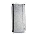Чехол-книжка FaisON для SAMSUNG Galaxy S11 Plus/S20 Ultra, PREMIUM Line, экокожа, с силиконовым креплением, на магните, цвет: серый-1