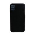 Чехол силиконовый FaisON для SAMSUNG Galaxy A51, Soft Matte, тонкий, непрозрачный, матовый, цвет: чёрный-1