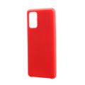 Чехол силиконовый FaisON для SAMSUNG Galaxy S11/S20 Plus, №14, Silicon Case, тонкий, непрозрачный, матовый, цвет: красный-1