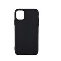 Чехол силиконовый FaisON для APPLE iPhone 11 Pro Max, Soft Matte, тонкий, непрозрачный, матовый, цвет: чёрный-1