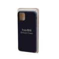 Чехол силиконовый FaisON для APPLE iPhone XI Pro Max, №08, Silicon Case, тонкий, непрозрачный, матовый, цвет: синий-1