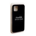 Чехол силиконовый FaisON для APPLE iPhone XI Pro Max, №18, Silicon Case, тонкий, непрозрачный, матовый, цвет: чёрный-1
