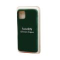Чехол силиконовый FaisON для APPLE iPhone XI Pro, №54, Silicon Case, тонкий, непрозрачный, матовый, цвет: зеленый-1