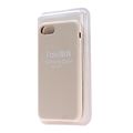 Чехол силиконовый FaisON для APPLE iPhone 7/8, №12, Silicon Case, тонкий, непрозрачный, матовый, цвет: песочный, светлый-1