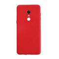 Чехол силиконовый FaisON для XIAOMI Redmi 5 Plus, Pixel, тонкий, непрозрачный, матовый, цвет: красный-1