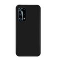 Чехол силиконовый FaisON для HUAWEI P40 Plus, Matte, тонкий, непрозрачный, матовый, цвет: чёрный-1
