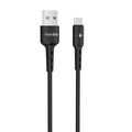 Кабель USB - микро USB FaisON HX30 Star, 1.0м, круглый, 2.0A, силикон, цвет: чёрный-1