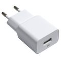 Блок питания сетевой 1 USB FaisON, FS-Z-443, Classic, 2100mA, пластик, цвет: белый-1
