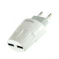 Блок питания сетевой 2 USB FaisON, HUT-70, Energy ball, 2100mA, пластик, кабель Type-C, цвет: белый-1
