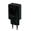 Блок питания сетевой 2 USB FaisON, HUT-85, FORM, 2100mA, пластик, цвет: чёрный-1