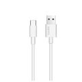 Кабель USB - Type-C FaisON HX23 Everyday, 1.2м, круглый, 2.1A, силикон, цвет: белый-1