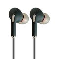 Наушники внутриканальные FaisON T107, Elegant, микрофон, кнопка ответа, матовый, кабель 1.2м, цвет: чёрный-1