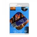 Флеш-накопитель 8Gb FaisON 650, USB 2.0, пластик, синий-1