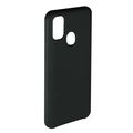 Чехол силиконовый FaisON для HUAWEI P SMART 2020/Nova Lite3 Plus, №18, Silicon Case, тонкий, непрозрачный, матовый, цвет: чёрный-1