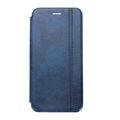 Чехол-книжка FaisON для HUAWEI Honor 8S/ Y5 2019/ Honor Play 3E, PREMIUM Line, экокожа, с силиконовым креплением, на магните, цвет: синий-1