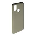 Чехол силиконовый FaisON для HUAWEI Honor 9A, №07, Silicon Case, тонкий, непрозрачный, матовый, цвет: лавандовый, серый-1