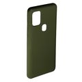 Чехол силиконовый FaisON для HUAWEI Honor 9A, №41, Silicon Case, тонкий, непрозрачный, матовый, цвет: тёмный, оливковый-1