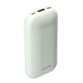 Аккумулятор внешний FaisON B31C, Sharp, 10000mAh, пластик, 1 USB выход, индикатор, 2.0A, цвет: белый, в техпаке*-1