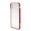 Чехол силиконовый FaisON для XIAOMI Redmi 9A, Stylish, тонкий, прозрачный, глянцевый, цвет: красный-1
