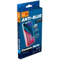 Стекло защитное FaisON для APPLE iPhone X/XS/XI Pro, GL-24, Ceramic Matte, Anti-Blue, 0.4 мм, 2.5D, матовый, полный клей, цвет: чёрный, в техпаке*-1