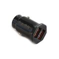 Блок питания автомобильный 2 USB FaisON A-20, EDGE, 2400mA, цвет: чёрный-1