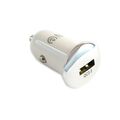Блок питания автомобильный 1 USB FaisON A-26, Lap, 3000mA, 18Вт, QC3.0, цвет: белый, серебряная вставка-1