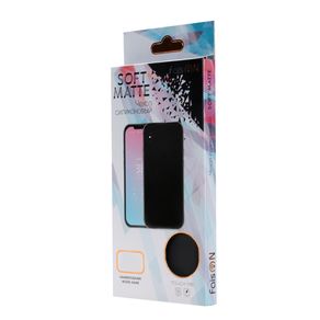 Чехол силиконовый FaisON для SAMSUNG Galaxy A50, Soft Matte, тонкий, непрозрачный, матовый, цвет: чёрный-2