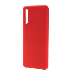 Чехол силиконовый FaisON для SAMSUNG Galaxy A50, №14, Silicon Case, тонкий, непрозрачный, матовый, цвет: красный-1
