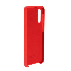 Чехол силиконовый FaisON для SAMSUNG Galaxy A10, №14, Silicon Case, тонкий, непрозрачный, матовый, цвет: красный-2
