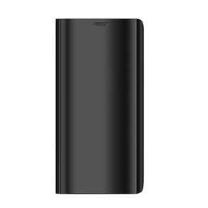 Чехол-книжка Faison для SAMSUNG Galaxy A7 (2018), MIRROR, пластик, цвет: чёрный-1