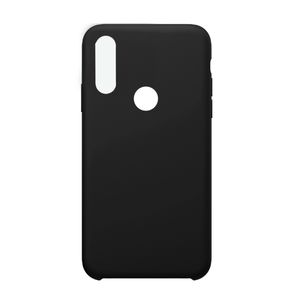 Чехол силиконовый FaisON для SAMSUNG Galaxy A40, Soft Matte, тонкий, непрозрачный, матовый, цвет: чёрный-1