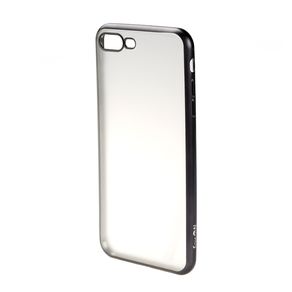 Чехол силиконовый FaisON для APPLE iPhone 6S Plus (5.5), Stylish, тонкий, прозрачный, глянцевый, цвет: чёрный-1