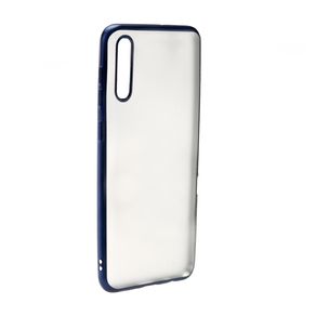 Чехол силиконовый FaisON для SAMSUNG Galaxy A50/A30S/A50S, Stylish, тонкий, прозрачный, глянцевый, цвет: синий-1