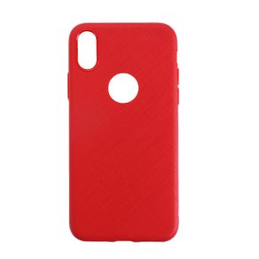 Чехол силиконовый FaisON для SAMSUNG Galaxy A20, Pixel, тонкий, непрозрачный, матовый, цвет: красный-1