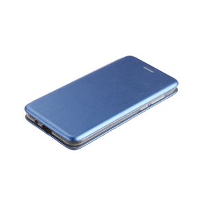 Чехол-книжка FaisON для SAMSUNG Galaxy S11 Lite/S20, PREMIUM, экокожа, с силиконовым креплением, на магните, цвет: синий-2
