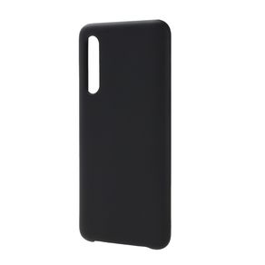 Чехол силиконовый FaisON для SAMSUNG Galaxy Note 10 Plus/Note10 Pro, №18, Silicon Case, тонкий, непрозрачный, матовый, цвет: чёрный-1