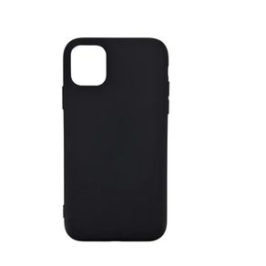 Чехол силиконовый FaisON для APPLE iPhone 11 Pro, Soft Matte, тонкий, непрозрачный, матовый, цвет: чёрный-1
