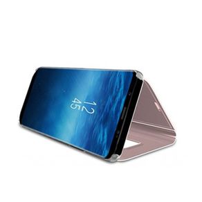 Чехол-книжка FaisON для HUAWEI Honor 7C Pro, MIRROR, пластик, цвет: розовый-2