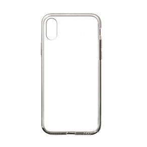 Чехол силиконовый FaisON для APPLE iPhone X/XS, Light, тонкий, прозрачный, глянцевый-1