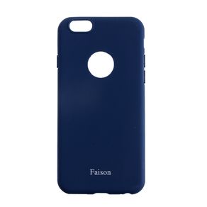 Чехол силиконовый FaisON для APPLE iPhone 5/5S/SE, Matte, тонкий, непрозрачный, матовый, цвет: синий-1