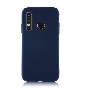 Чехол силиконовый FaisON для HUAWEI Honor 10i, Soft Matte, тонкий, непрозрачный, матовый, цвет: синий-1