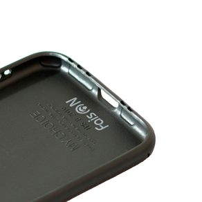 Чехол силиконовый FaisON для XIAOMI Redmi Note 8, ON-01, Vogue, тонкий, непрозрачный, под кожу, цвет: чёрный-2
