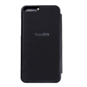 Чехол-книжка FaisON для SAMSUNG Galaxy A50 (2019), MIRROR, пластик, цвет: чёрный-3