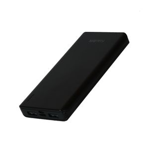 Аккумулятор внешний FaisON B35D, Entourage, 10000mAh, пластик, 2 USB выхода, 2.1A, цвет: чёрный-2