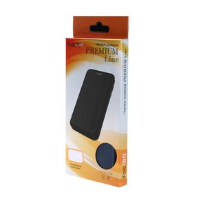 Чехол-книжка FaisON для XIAOMI Redmi 7A, PREMIUM Line, экокожа, с силиконовым креплением, на магните, цвет: синий-4