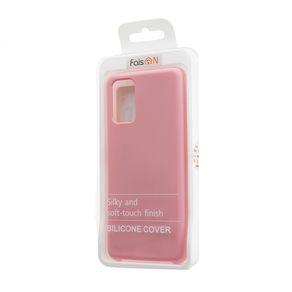 Чехол силиконовый FaisON для HUAWEI Honor 9A, №06, Silicon Case, тонкий, непрозрачный, матовый, цвет: розовый-3