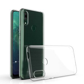 Чехол силиконовый FaisON для HUAWEI P Smart (2020), Light, тонкий, прозрачный, глянцевый-1