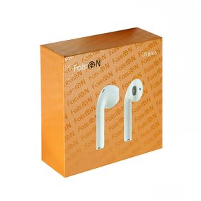Наушники внутриканальные FaisON i11 Plus, bluetooth 5.0, сенсорное управление, анимация, GPS, индикатор, цвет: белый-3